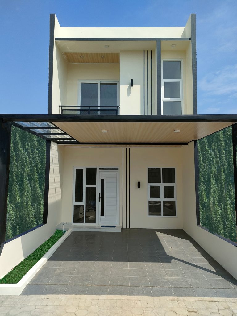 Fasad 2 Lantai Fin Pot 1